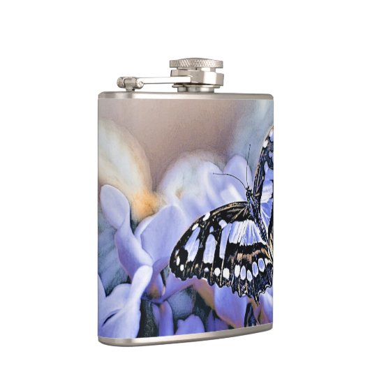 Flasques Papillon bleu (Droite)