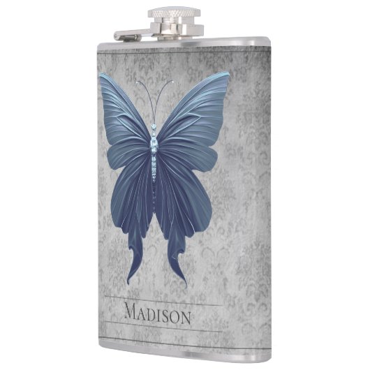 Flasques Papillon bleu à bijoux (Gauche)