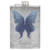 Flasques Papillon bleu à bijoux (Devant)