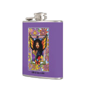 Flasques Papillon monarque Fée Purple Floral (Gauche)