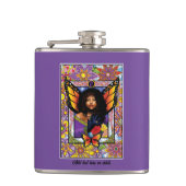 Flasques Papillon monarque Fée Purple Floral (Devant)