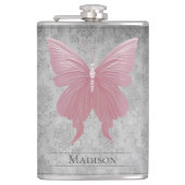 Flasques Papillon rose bijoux (Devant)