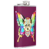 Flasques Papillon Sugar Skull (Droite)
