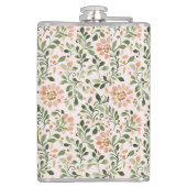 Flasques Papillon Vert Menthe Rose Poudré (Dos)