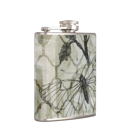 Flasques Papillons arabes II (Droite)