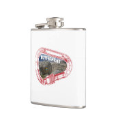 Flasques Papillons Escalade Carabiner Flask (Gauche)
