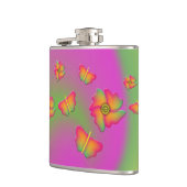 Flasques Papillons & Fleurs (Gauche)