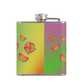 Flasques Papillons & Fleurs (Dos)