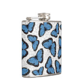 Flasques Papillons morpho bleu (Droite)