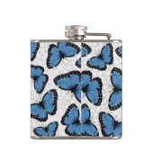 Flasques Papillons morpho bleu (Dos)