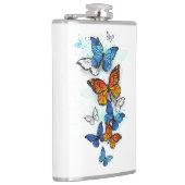 Flasques Papillons volants Morpho et Monarch (Droite)