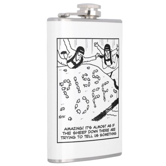 Flasques Parachutistes croient que les moutons ont un messa (Droite)