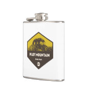 Flasques Parc d'état de Pilot Mountain en Caroline du Nord (Gauche)