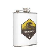 Flasques Parc d'état de Pilot Mountain en Caroline du Nord (Droite)