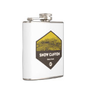 Flasques Parc d'état de Snow Canyon Utah (Droite)