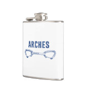 Flasques Parc national Arches Escalade Quickdraw (Gauche)