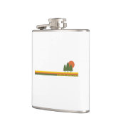 Flasques Parc national de Dartmoor Pine Trees Soleil (Gauche)