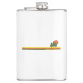 Flasques Parc national de Dartmoor Pine Trees Soleil (Devant)