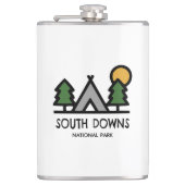 Flasques Parc national de South Downs (Devant)