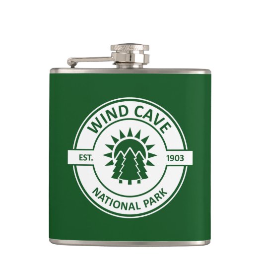 Flasques Parc national de Wind Cave Sun Trees (Devant)