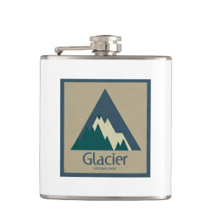 Flasques Parc national des Glaciers Rustique