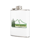 Flasques Parc national des Rocheuses Grandes vertes (Gauche)