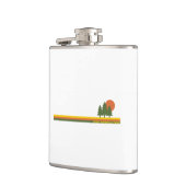 Flasques Parc national Fundy Pine Trees Soleil (Gauche)