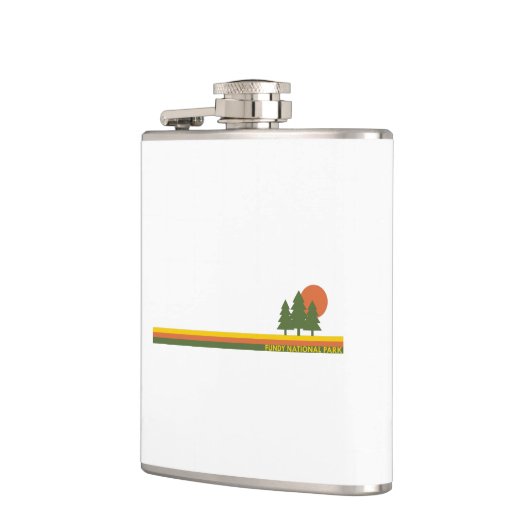 Flasques Parc national Fundy Pine Trees Soleil (Gauche)