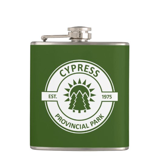 Flasques Parc provincial Cypress Sun Trees (Devant)