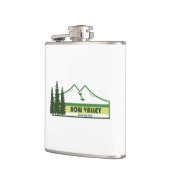 Flasques Parc provincial de Bow Valley Bandes vertes (Gauche)