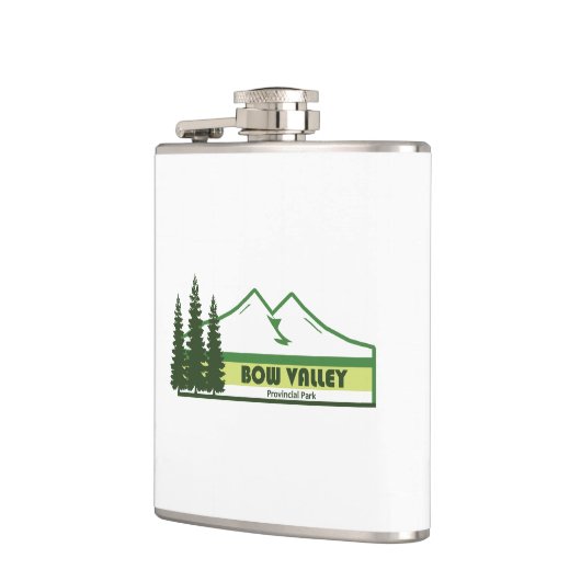 Flasques Parc provincial de Bow Valley Bandes vertes (Gauche)