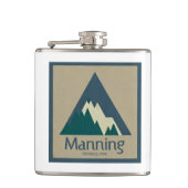 Flasques Parc provincial Manning Rustique (Devant)