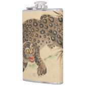 Flasques Parchemin vintage léopard tacheté japonais (Gauche)