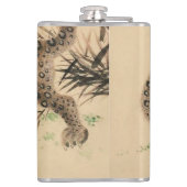 Flasques Parchemin vintage léopard tacheté japonais (Dos)