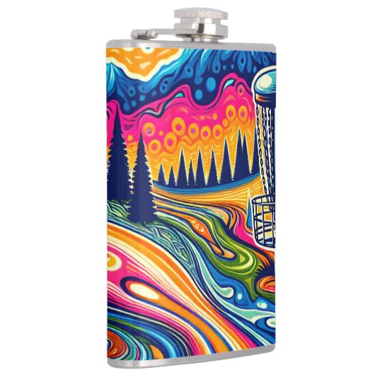 Flasques Parcours de golf sur disque psychédélique dans les (Droite)