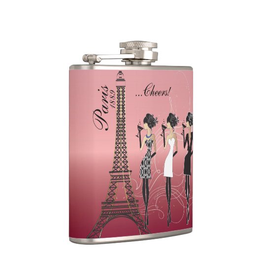 Flasques Paris Célébration - Or Rose (Droite)