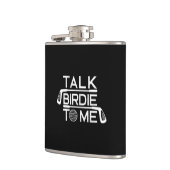 Flasques Parlez Birdie À Moi Drôle Golf Golfeur Golf (Gauche)