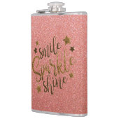 Flasques Parties scintillant avec devis (Gauche)