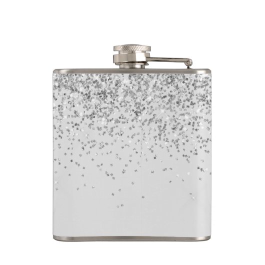 Flasques Parties scintillant de fille Nom du monogramme d'a (Dos)