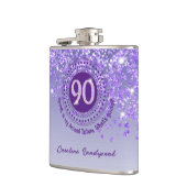 Flasques Parties scintillant et devis de boisson 90 et pour (Gauche)