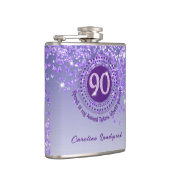 Flasques Parties scintillant et devis de boisson 90 et pour (Droite)