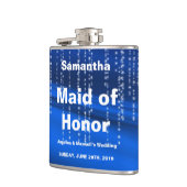 Flasques Parties scintillant Faux Foil Confetti Look Maid o (Gauche)