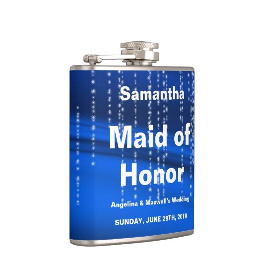 Flasques Parties scintillant Faux Foil Confetti Look Maid o (Droite)