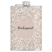 Flasques Parties scintillant Glitz crème brillante (Devant)