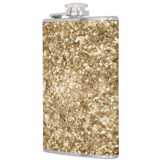 Flasques Parties scintillant Gold Confetti (Gauche)