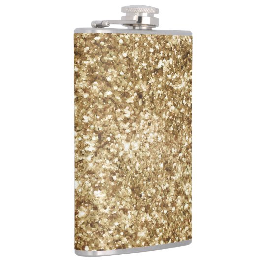 Flasques Parties scintillant Gold Confetti (Droite)