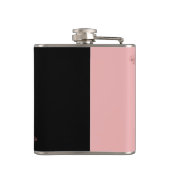 Flasques Parties scintillant noire rose tendance glamour ch (Dos)