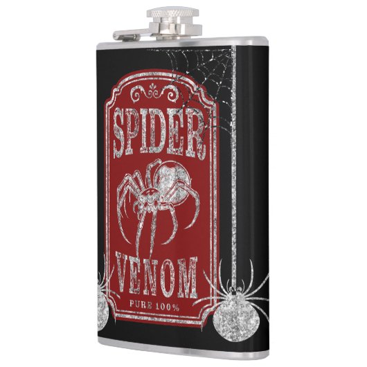 Flasques Parties scintillant Spider Venom Halloween (Gauche)