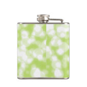 Flasques Parties scintillant verte Faux foil Confetti (Dos)