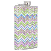 Flasques Parties scintillant Zig Zag (Droite)